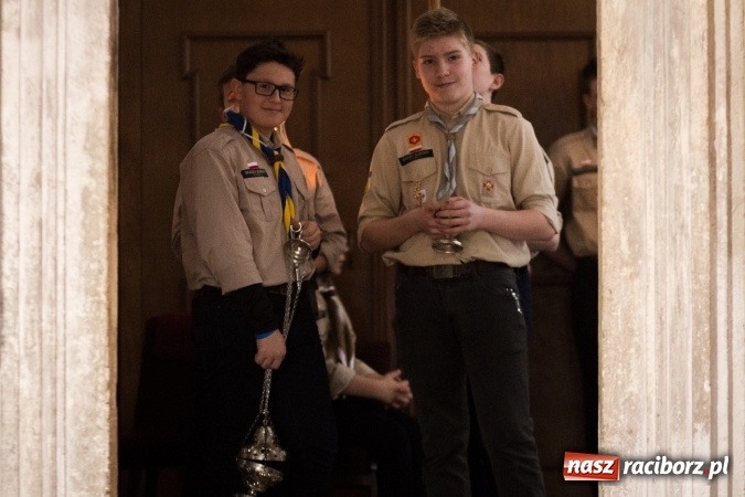 Zdjęcie w galerii na portalu naszraciborz.pl: Pielgrzymka Skautów Europy do Rud  wiadomości z regionu