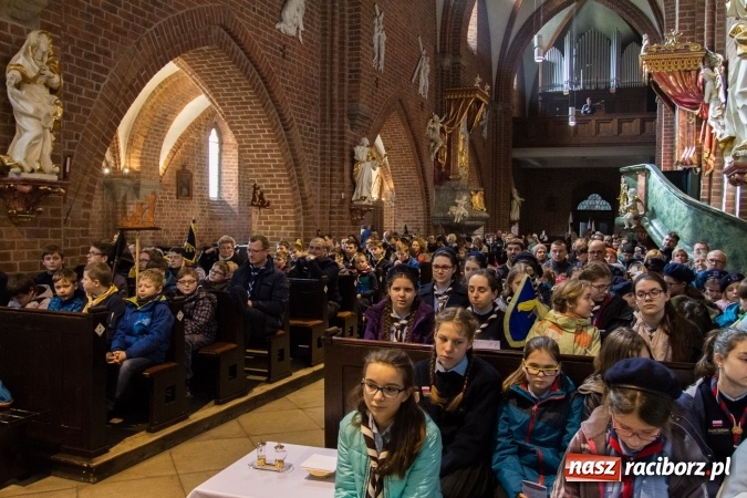 Zdjęcie w galerii na portalu naszraciborz.pl: Pielgrzymka Skautów Europy do Rud  wiadomości z regionu