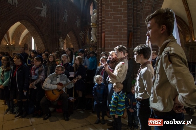 Zdjęcie w galerii na portalu naszraciborz.pl: Pielgrzymka Skautów Europy do Rud  wiadomości z regionu