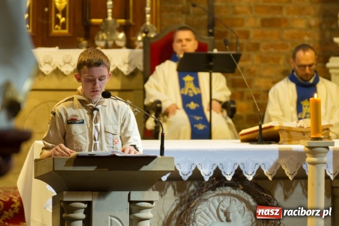 Zdjęcie w galerii na portalu naszraciborz.pl: Pielgrzymka Skautów Europy do Rud  wiadomości z regionu