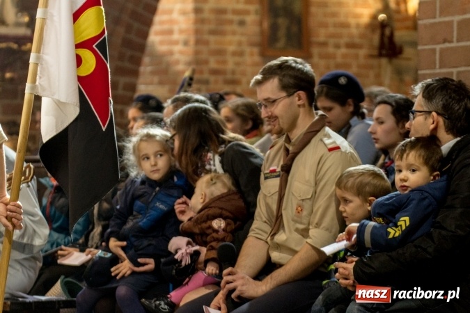 Zdjęcie w galerii na portalu naszraciborz.pl: Pielgrzymka Skautów Europy do Rud  wiadomości z regionu