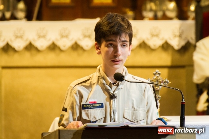 Zdjęcie w galerii na portalu naszraciborz.pl: Pielgrzymka Skautów Europy do Rud  wiadomości z regionu