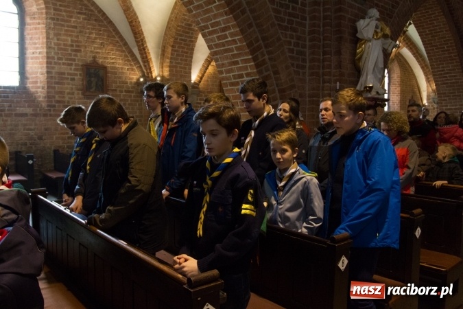 Zdjęcie w galerii na portalu naszraciborz.pl: Pielgrzymka Skautów Europy do Rud  wiadomości z regionu