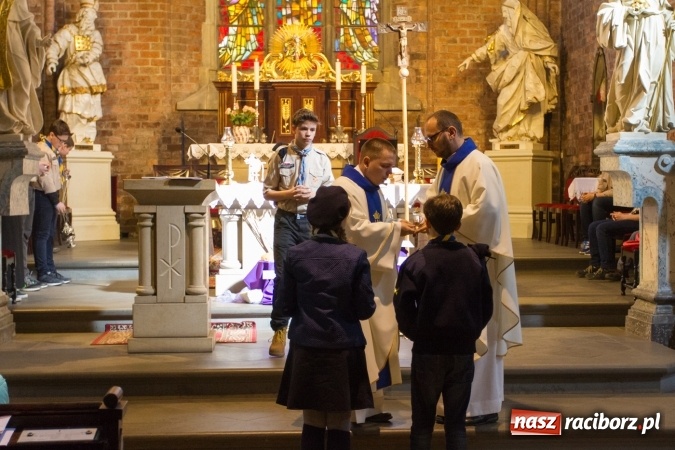 Zdjęcie w galerii na portalu naszraciborz.pl: Pielgrzymka Skautów Europy do Rud  wiadomości z regionu