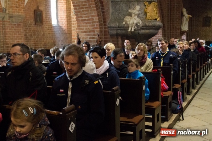 Zdjęcie w galerii na portalu naszraciborz.pl: Pielgrzymka Skautów Europy do Rud  wiadomości z regionu