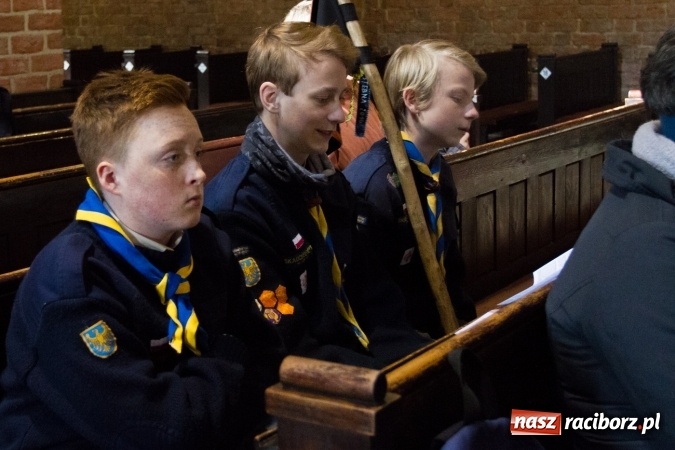 Zdjęcie w galerii na portalu naszraciborz.pl: Pielgrzymka Skautów Europy do Rud  wiadomości z regionu