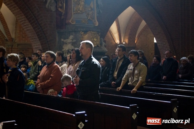 Zdjęcie w galerii na portalu naszraciborz.pl: Pielgrzymka Skautów Europy do Rud  wiadomości z regionu