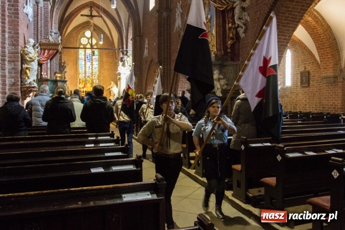 Zdjęcie w galerii na portalu naszraciborz.pl: Pielgrzymka Skautów Europy do Rud  wiadomości z regionu