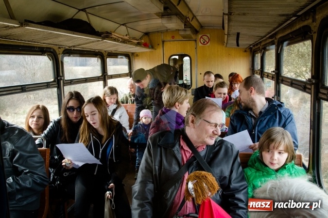 Zdjęcie w galerii na portalu naszraciborz.pl: Rudzka wąskotor&oacute;wka przywitała wiosnę wiadomości z regionu
