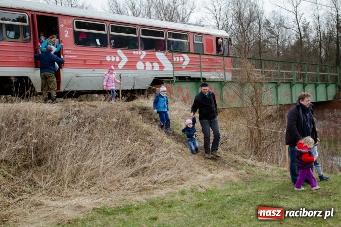 Zdjęcie w galerii na portalu naszraciborz.pl: Rudzka wąskotor&oacute;wka przywitała wiosnę wiadomości z regionu
