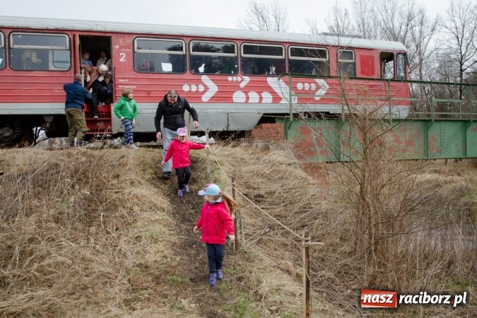 Zdjęcie w galerii na portalu naszraciborz.pl: Rudzka wąskotor&oacute;wka przywitała wiosnę wiadomości z regionu