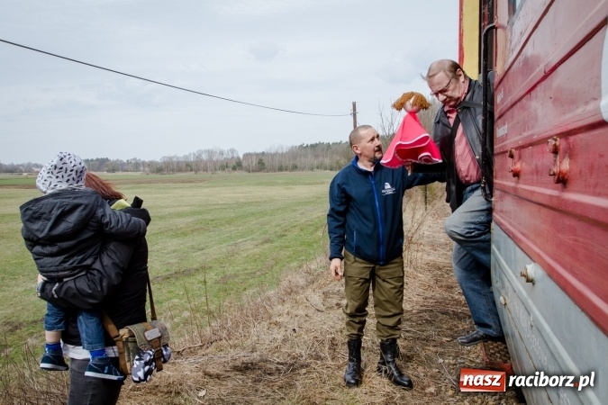 Zdjęcie w galerii na portalu naszraciborz.pl: Rudzka wąskotor&oacute;wka przywitała wiosnę wiadomości z regionu