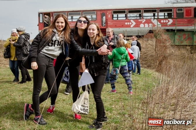 Zdjęcie w galerii na portalu naszraciborz.pl: Rudzka wąskotor&oacute;wka przywitała wiosnę wiadomości z regionu