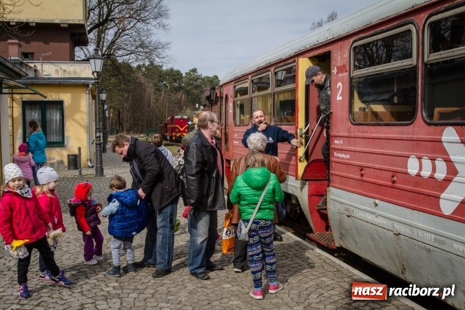Zdjęcie w galerii na portalu naszraciborz.pl: Rudzka wąskotor&oacute;wka przywitała wiosnę wiadomości z regionu