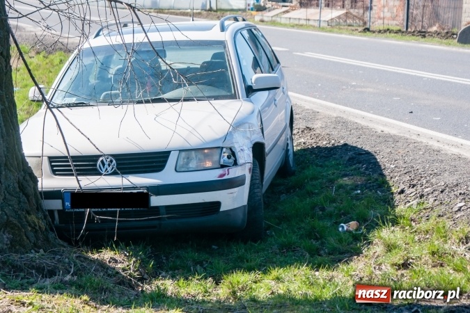 Zdjęcie w galerii na portalu naszraciborz.pl: Kolejna kolizja na trasie Racibórz - Żerdziny wiadomości z regionu