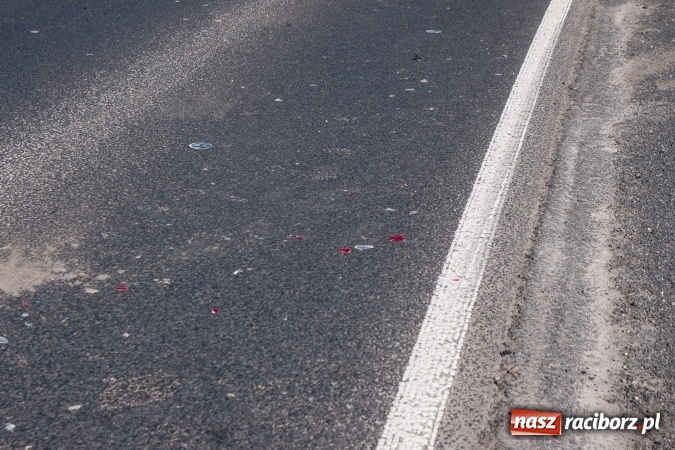 Zdjęcie w galerii na portalu naszraciborz.pl: Kolejna kolizja na trasie Racibórz - Żerdziny wiadomości z regionu