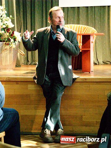 Zdjęcie w galerii na portalu naszraciborz.pl: O poezji mówił Bryll wiadomości z regionu