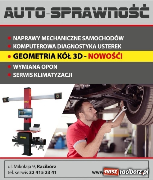 Zdjęcie w galerii na portalu naszraciborz.pl: Kierowco, czas już na wiosenny przegląd twojego samochodu! wiadomości z regionu