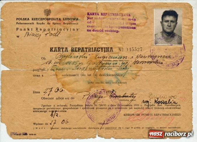 Zdjęcie w galerii na portalu naszraciborz.pl: Jeden z 316. Od żołnierza tułacza do żołnierskiej legendy, czyli niezwykła historia porucznika Eugeniusza Chylińskiego, który spoczywa w Raciborzu wiadomości z regionu