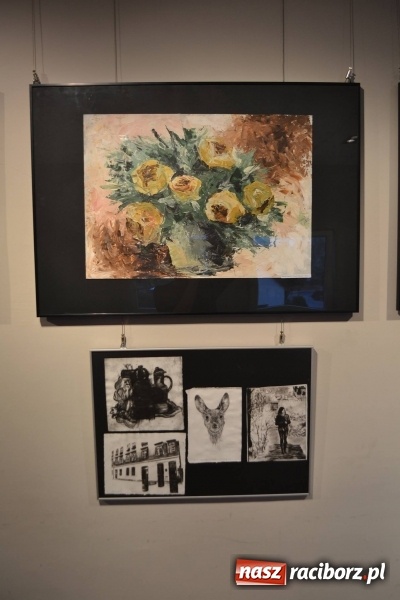 Zdjęcie w galerii na portalu naszraciborz.pl: Prace uczniów raciborskiego Liceum Plastycznego można oglądać w Kuźni Raciborskiej  wiadomości z regionu