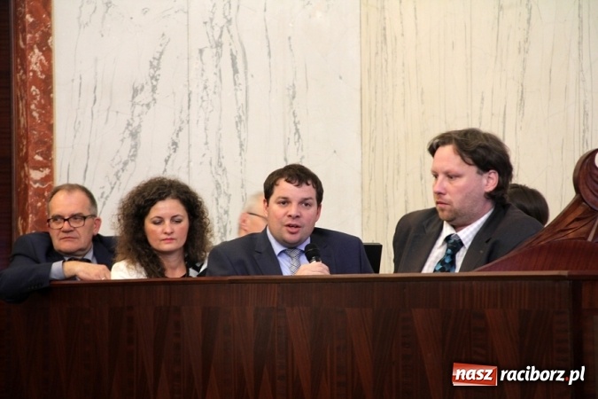 Zdjęcie w galerii na portalu naszraciborz.pl: O planach żeglownego połączenia Dunaju, Odry i Łaby w sali Sejmu Śląskiego wiadomości z regionu