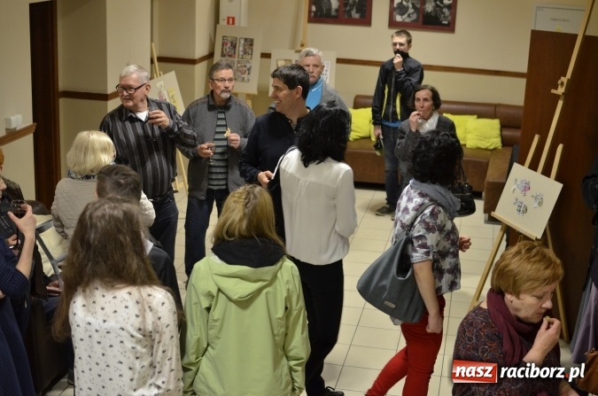 Zdjęcie w galerii na portalu naszraciborz.pl: ART-POSTAL, czyli wieczór polsko-francuski w RCK  wiadomości z regionu