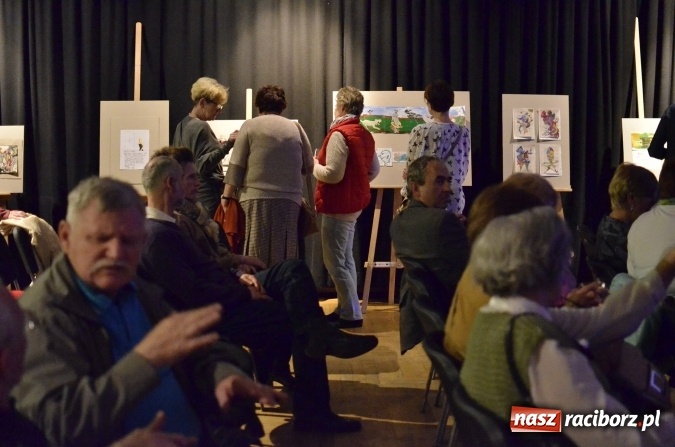 Zdjęcie w galerii na portalu naszraciborz.pl: ART-POSTAL, czyli wieczór polsko-francuski w RCK  wiadomości z regionu