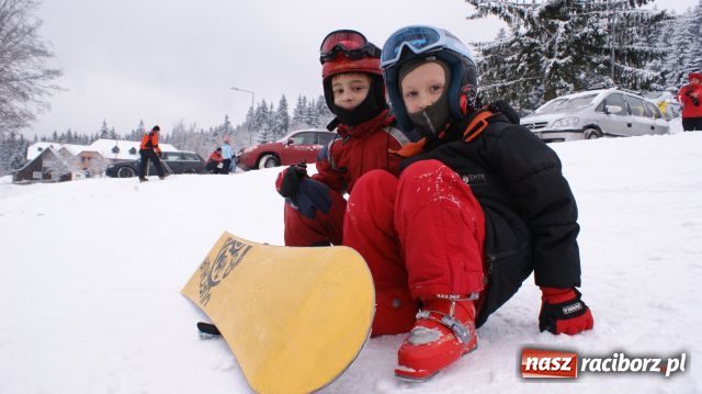 Zdjęcie w galerii na portalu naszraciborz.pl: Białe szaleństwo w Zieleńcu wiadomości z regionu