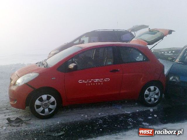 Zdjęcie w galerii na portalu naszraciborz.pl: Karambol pod Kietrzem  wiadomości z regionu