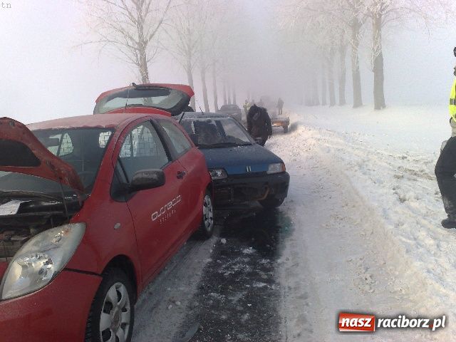 Zdjęcie w galerii na portalu naszraciborz.pl: Karambol pod Kietrzem  wiadomości z regionu