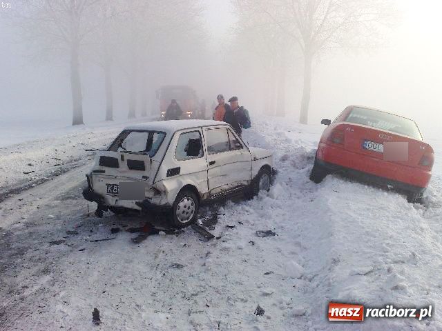 Zdjęcie w galerii na portalu naszraciborz.pl: Karambol pod Kietrzem  wiadomości z regionu