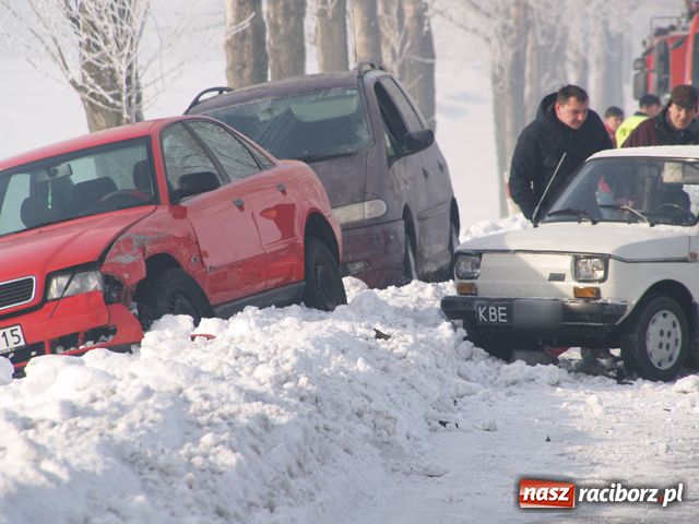 Zdjęcie w galerii na portalu naszraciborz.pl: Karambol pod Kietrzem  wiadomości z regionu