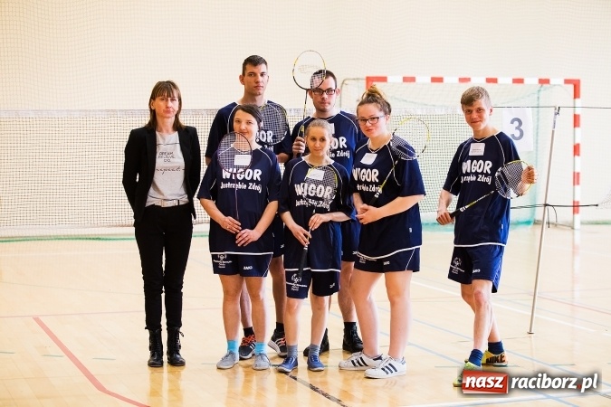 Zdjęcie w galerii na portalu naszraciborz.pl: XV Śląski Turniej Badmintona Olimpiad Specjalnych wiadomości z regionu