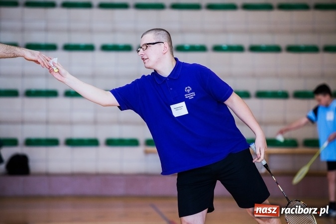 Zdjęcie w galerii na portalu naszraciborz.pl: XV Śląski Turniej Badmintona Olimpiad Specjalnych wiadomości z regionu