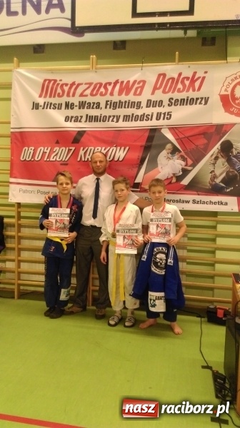 Zdjęcie w galerii na portalu naszraciborz.pl: Trzy medale Mistrzostw Polski Ju-Jitsu dla raciborskiego Łamatora wiadomości z regionu