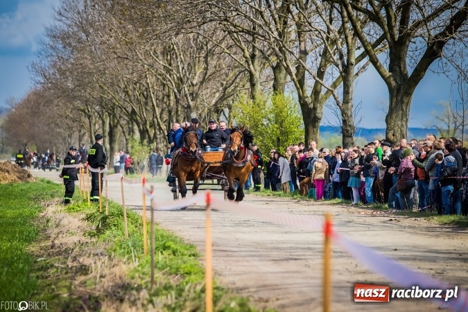 Zdjęcie w galerii na portalu naszraciborz.pl: Wielkanocna procesja konna w Raciborzu-Sudole - początek i wyścigi na Topolowej wiadomości z regionu