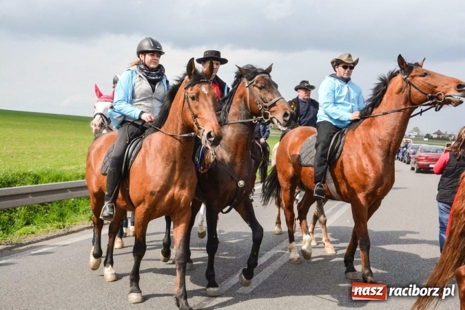 Zdjęcie w galerii na portalu naszraciborz.pl: Ponad setka koni na wielkanocnej procesji w Raciborzu-Sudole wiadomości z regionu