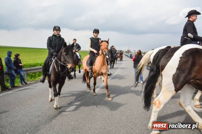 Zdjęcie w galerii na portalu naszraciborz.pl: Ponad setka koni na wielkanocnej procesji w Raciborzu-Sudole wiadomości z regionu