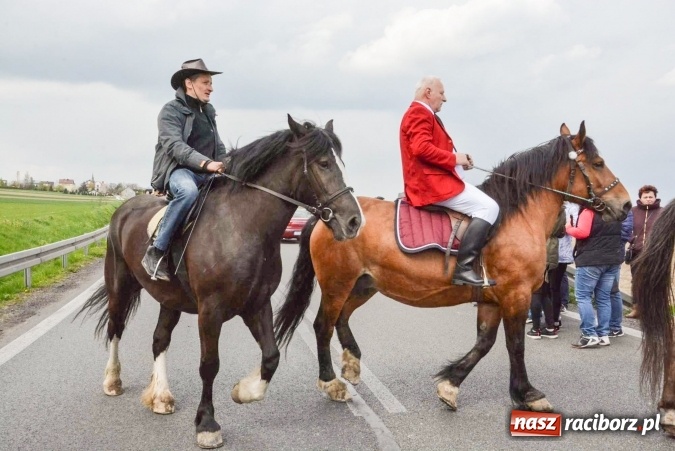 Zdjęcie w galerii na portalu naszraciborz.pl: Ponad setka koni na wielkanocnej procesji w Raciborzu-Sudole wiadomości z regionu