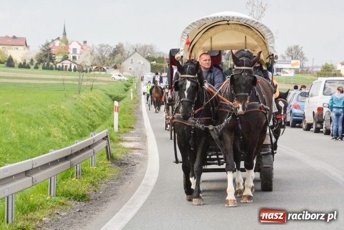 Zdjęcie w galerii na portalu naszraciborz.pl: Ponad setka koni na wielkanocnej procesji w Raciborzu-Sudole wiadomości z regionu