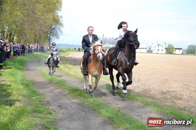 Zdjęcie w galerii na portalu naszraciborz.pl: Galopem, czyli finał bieńkowickiej procesji konnej  wiadomości z regionu
