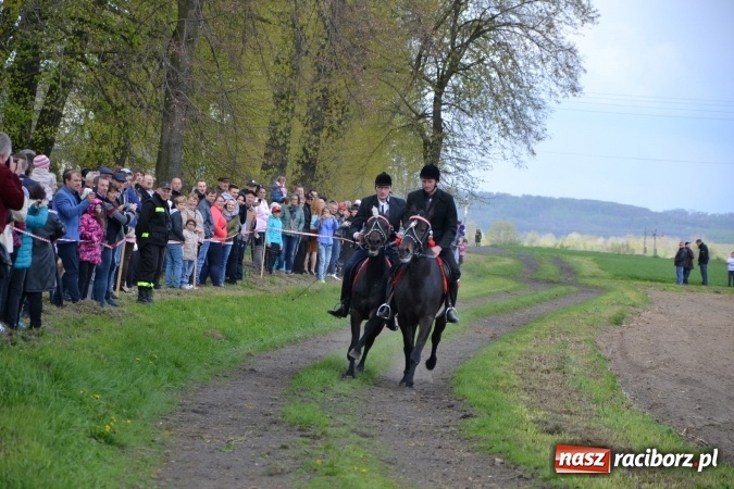 Zdjęcie w galerii na portalu naszraciborz.pl: Galopem, czyli finał bieńkowickiej procesji konnej  wiadomości z regionu