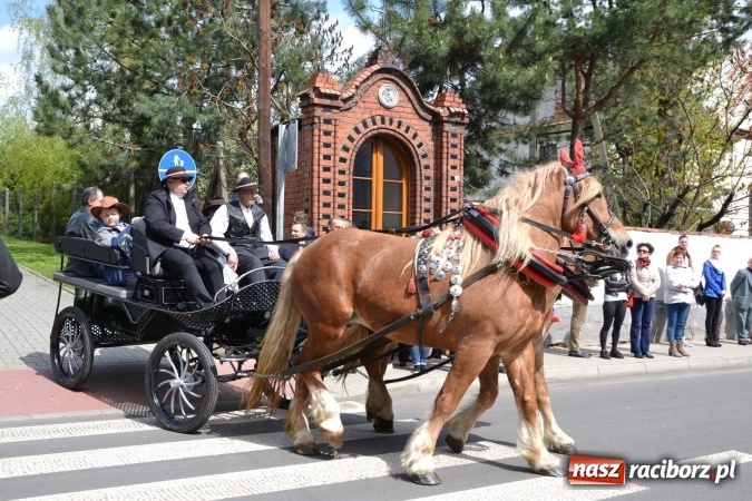 Zdjęcie w galerii na portalu naszraciborz.pl: Galopem, czyli finał bieńkowickiej procesji konnej  wiadomości z regionu