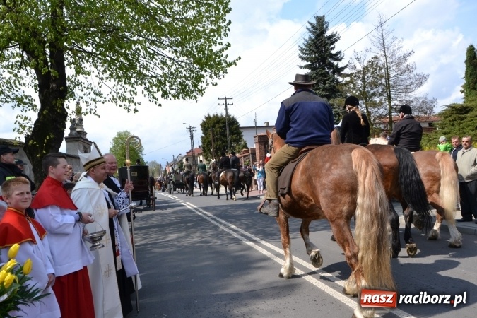 Zdjęcie w galerii na portalu naszraciborz.pl: Galopem, czyli finał bieńkowickiej procesji konnej  wiadomości z regionu