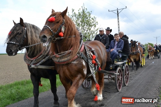 Zdjęcie w galerii na portalu naszraciborz.pl: Galopem, czyli finał bieńkowickiej procesji konnej  wiadomości z regionu