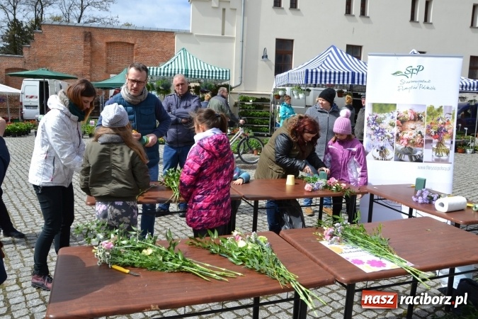 Zdjęcie w galerii na portalu naszraciborz.pl: V Zamkowy Jarmark kwiatów, żywności ekologicznej i rękodzieła na Zamku Piastowskim za nami  wiadomości z regionu