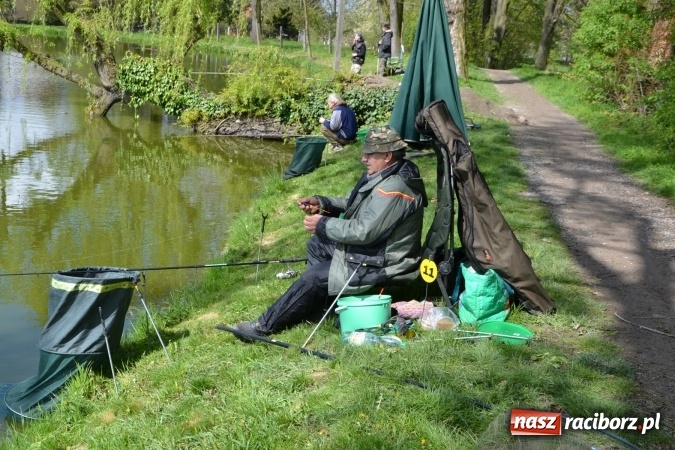 Zdjęcie w galerii na portalu naszraciborz.pl: Deszcz, grad, wiatr, czasem słońce na otwarcie sezonu wędkarskiego w Tworkowie  wiadomości z regionu