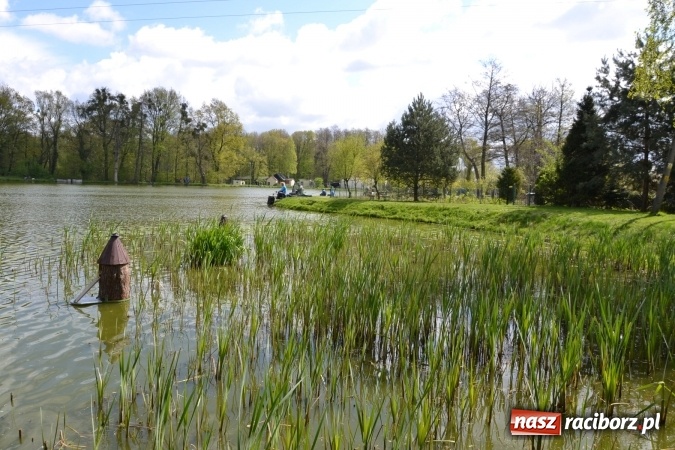 Zdjęcie w galerii na portalu naszraciborz.pl: Deszcz, grad, wiatr, czasem słońce na otwarcie sezonu wędkarskiego w Tworkowie  wiadomości z regionu
