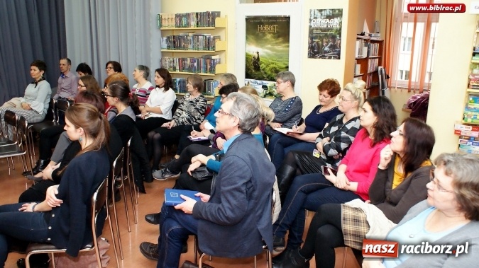 Zdjęcie w galerii na portalu naszraciborz.pl: Bibliotekarz doskonały - kolejne spotkanie w ramach projektu w raciborskiej książnicy wiadomości z regionu