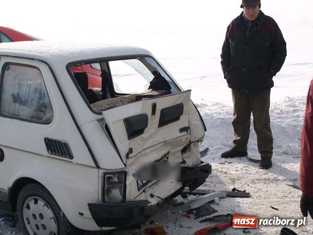 Zdjęcie w galerii na portalu naszraciborz.pl: Karambol pod Kietrzem wiadomości z regionu